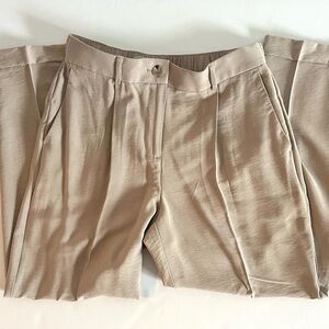 LOFT Womens tan ankle pant -Size Medium